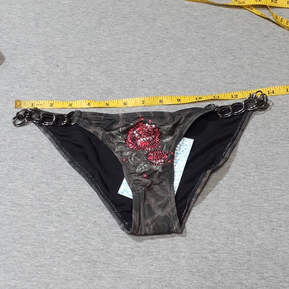 Sinful Wish Chain Halter Bikini Set Small NWT - Picture 7 of 13